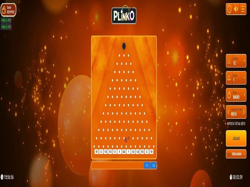 Características do jogo Plinko