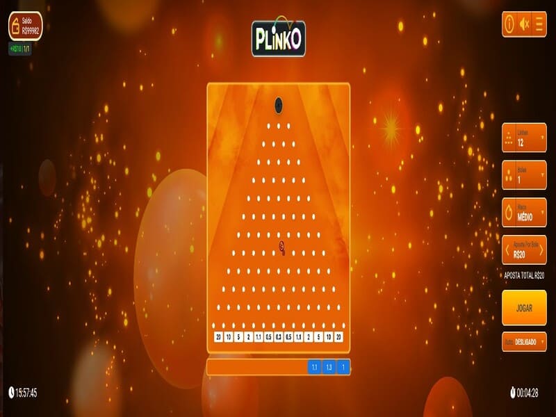 Símbolos que você encontrará no jogo Plinko